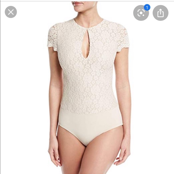 cream lace bodysuit